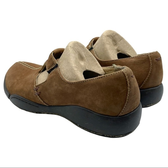 Hush Puppies Harmony Natural Organic Recycled Mary Jane Comfort Brown Size 7.5 - Picture 3 of 14